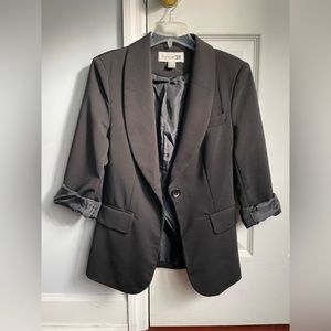 Forever 21 classic look womens black blazer for work or casual